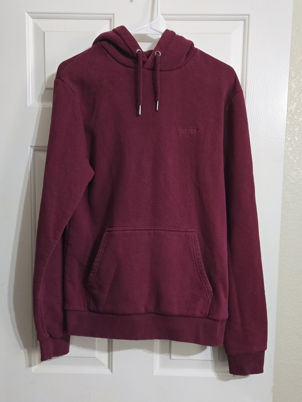 Men's Maroon Pullover Hoodie